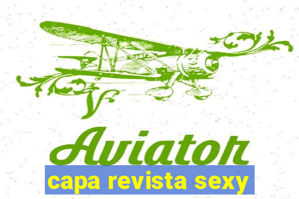 capa revista sexy